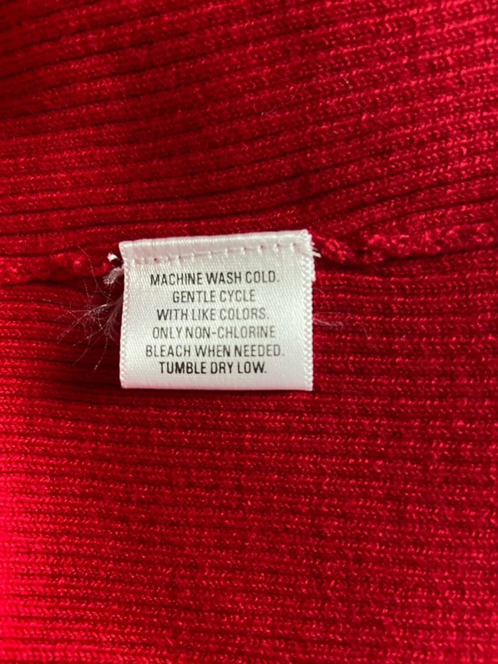 Style& Co Petite Crewneck Women's Sweater in Bright Red. New - Picture 4 of 7